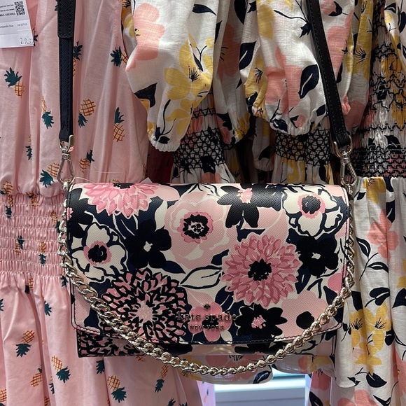 Kate Spade carson convertible crossbody PINK MULTI - Picture 16 of 16